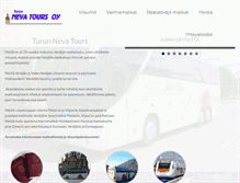 Tablet Screenshot of nevatours.fi